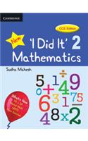 I Did It Mathematics Students Book, Level 2 , CCE Edition