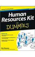 Human Resources Kit For Dummies