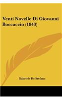 Venti Novelle Di Giovanni Boccaccio (1843)