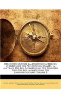 Der Boden Und Die Landwirthschaftlichen Verhaltnisse Des Preussischen Staates