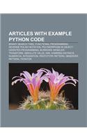 Articles with Example Python Code: Binary Search Tree, Functional Programming, Reverse Polish Notation(English)