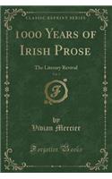 1000 Years of Irish Prose, Vol. 1