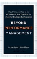 Beyond Performance Management