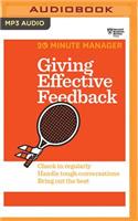 Giving Effective Feedback