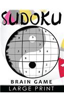 Sudoku Brain Game Large Print