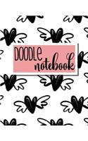 Doodle Notebook: Blank Doodle Draw Sketch Book