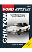 Ford Mustang 79-93 & Mercury Capri 79-86 (Chilton)