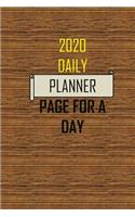 daily calendar 2020 page a day