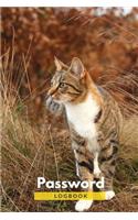Cat Internet Password Logbook