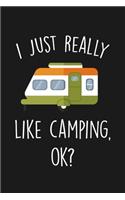 I Just Really Like Camping Ok