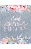 A Goal Without A Timeline Is Just A Dream