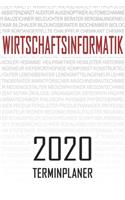 Wirtschaftsinformatik - 2020 Terminplaner