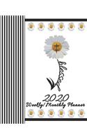 2020 Weekly/Monthly Planner-Blessed