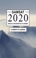 GAMSAT 2020 Weekly and Monthly Planner: 12 Month Study Planner for GAMSAT Preparation - Large (8 x 10 inches)