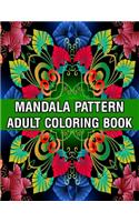 Mandala Pattern Adult Coloring Book