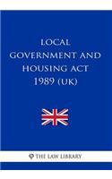 Local Government and Housing Act 1989(UK)