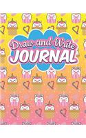 Draw And Write Journal: Composition Notebook Wide Ruled Story Journal Picture Space V2