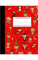 Composition Notebook College Ruled 8.5 inch x 11 inch: (Cute Notebooks for School Girls and Boys)