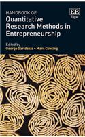 Handbook of Quantitative Research Methods in Entrepreneurship