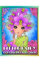 Little Fairy Coloring Book for Girls: Coloring Book for Adults and kids