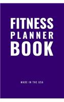 Fitness Planner Book - Monday Start (Purple)