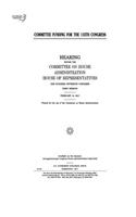 Committee funding for the 115th Congress