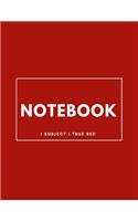 Notebook 1 Subject