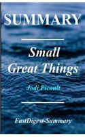 Summary - Small Great Things: by Jodi Picoult