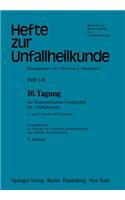 10. Tagung Der Österreichischen Gesellschaft Für Unfallchirurgie