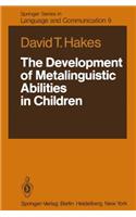 Development of Metalinguistic Abilities in Children