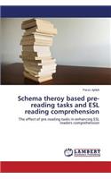 Schema Theroy Based Pre-Reading Tasks and ESL Reading Comprehension