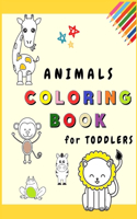 Animals Coloring Book for Toddlers