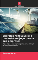 Energias renováveis: o que está em jogo para a sua empresa?