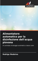 Alimentatore automatico per la disinfezione dell'acqua piovana
