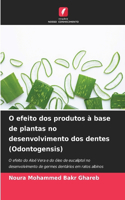 O efeito dos produtos à base de plantas no desenvolvimento dos dentes (Odontogensis)