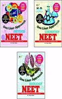 NEET One Liner Approach Set Of 3 Books, Based On The Analysis Of Last NTA NEET 33 Years Previously Asked Questions, 7000+ Questions, NEET 2021 Exam Pattern, New Edition, Physics, Chemistry, Biology