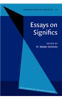 Essays on Significs