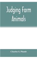 Judging farm animals