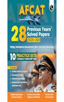 PW 28 AFCAT Previous Years Solved Papers (2025-2011) | PYQs | Fully Solved (Paperback, PW)