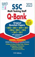 SURA`S SSC MTS (Multi Tasking Staff) Q-Bank Original Question Papers with Explanatory Answers 2023