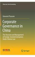 Corporate Governance in China