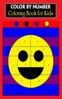 Color By Number Coloring Book for Kids