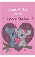 Just A Girl Who Love Koalas