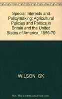 Special Interests and Policymaking