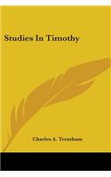 Studies in Timothy: (English)