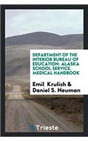 DEPARTMENT OF THE INTERIOR BUREAU OF EDU