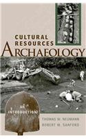 Cultural Resources Archaeology