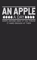 Apple a Day Keeps Anyone Away If You Throw It Hard Enough at Them