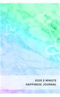 Kids 5 minute happiness journal