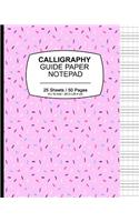 Calligraphy Guide Paper Notepad
